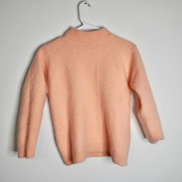 Vintage Peach Fuzzy Sweater ✨ - Picture 2 of 4
